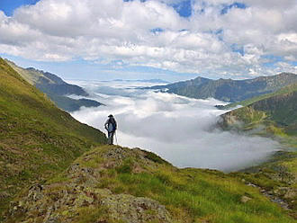 Sentiers de randonnées au Parc Naturel Régional des Pyrénées.